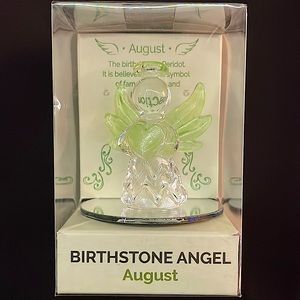 August Birthstone Angel Decoration